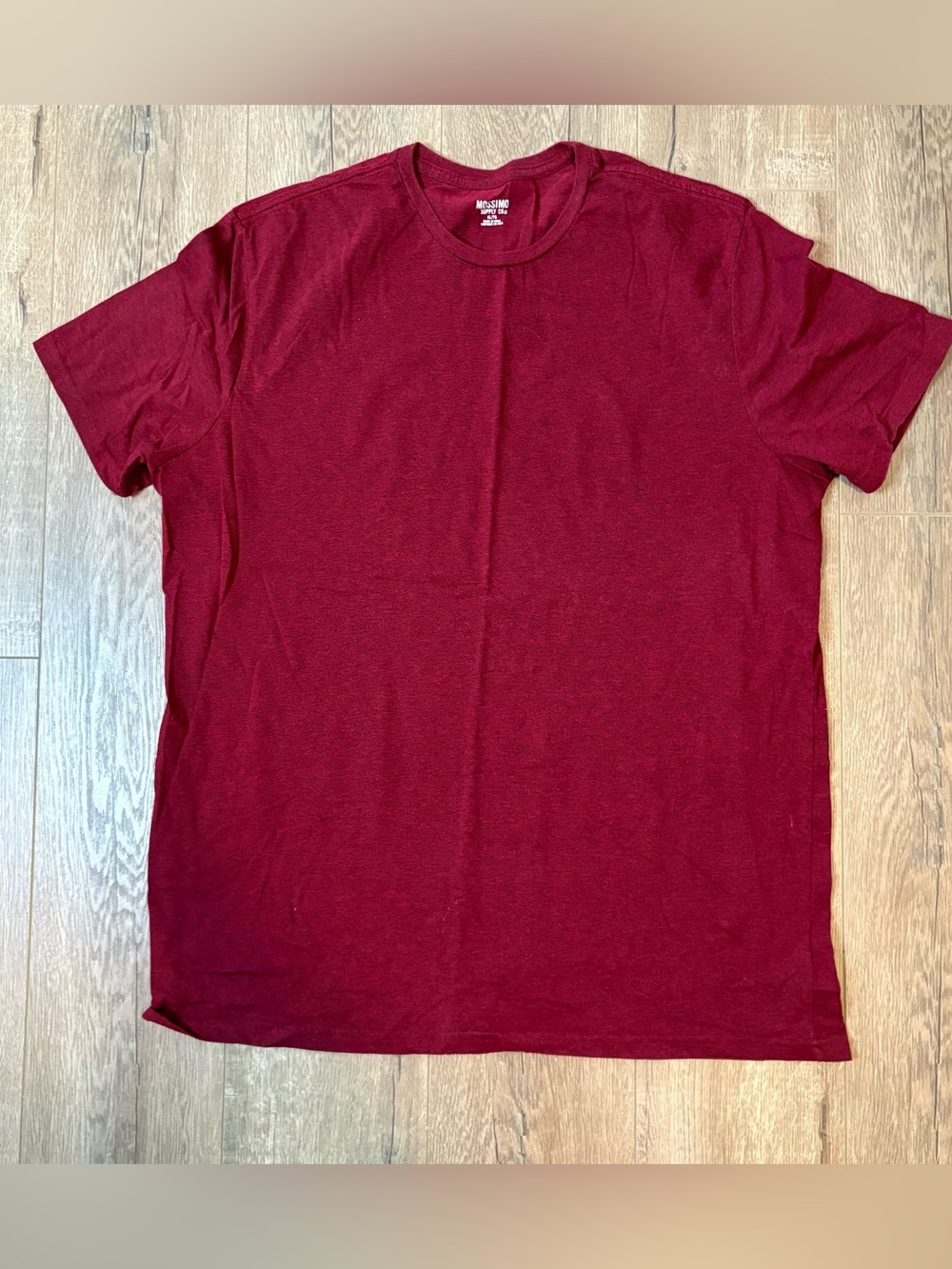 Mossimo supply CO Men's Crew Neck T‑Shirt - Burgundy size XL